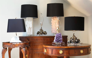 Amethyst Crystal Lamps
