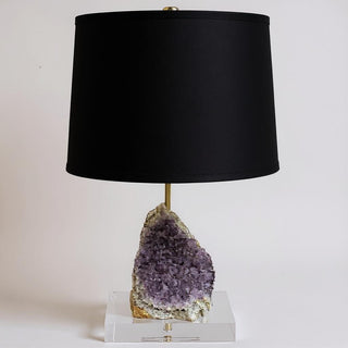 Amethyst Geode Table Lamp