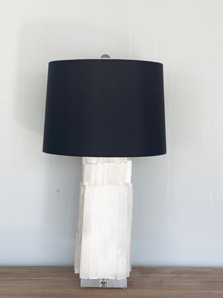 Selenite Table Lamp 