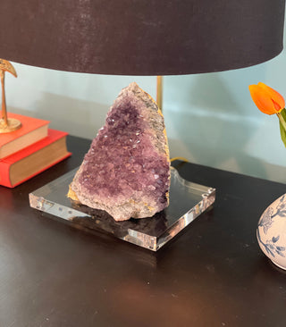Amethyst Geode Table Lamp