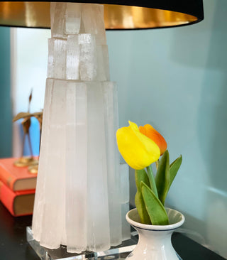 The Immaculate Lamp, Selenite Gypsum Lamp