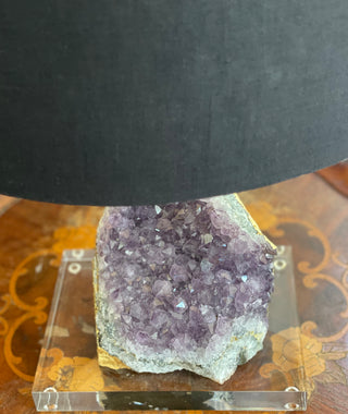 Amethyst Geode Table Lamp