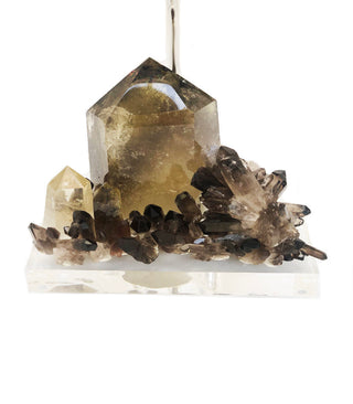 The Sincerity Lamp, Smokey Citrine Quartz