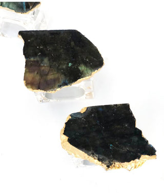 Labradorite Napkin Rings